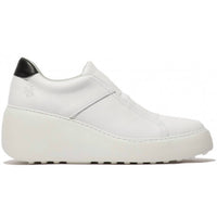 FLY LONDON Women's Dito Wedges Shoes in white - women's shoe
