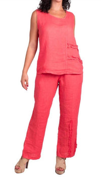 Gigi Moda - Palermo Linen Pull-on Pants
