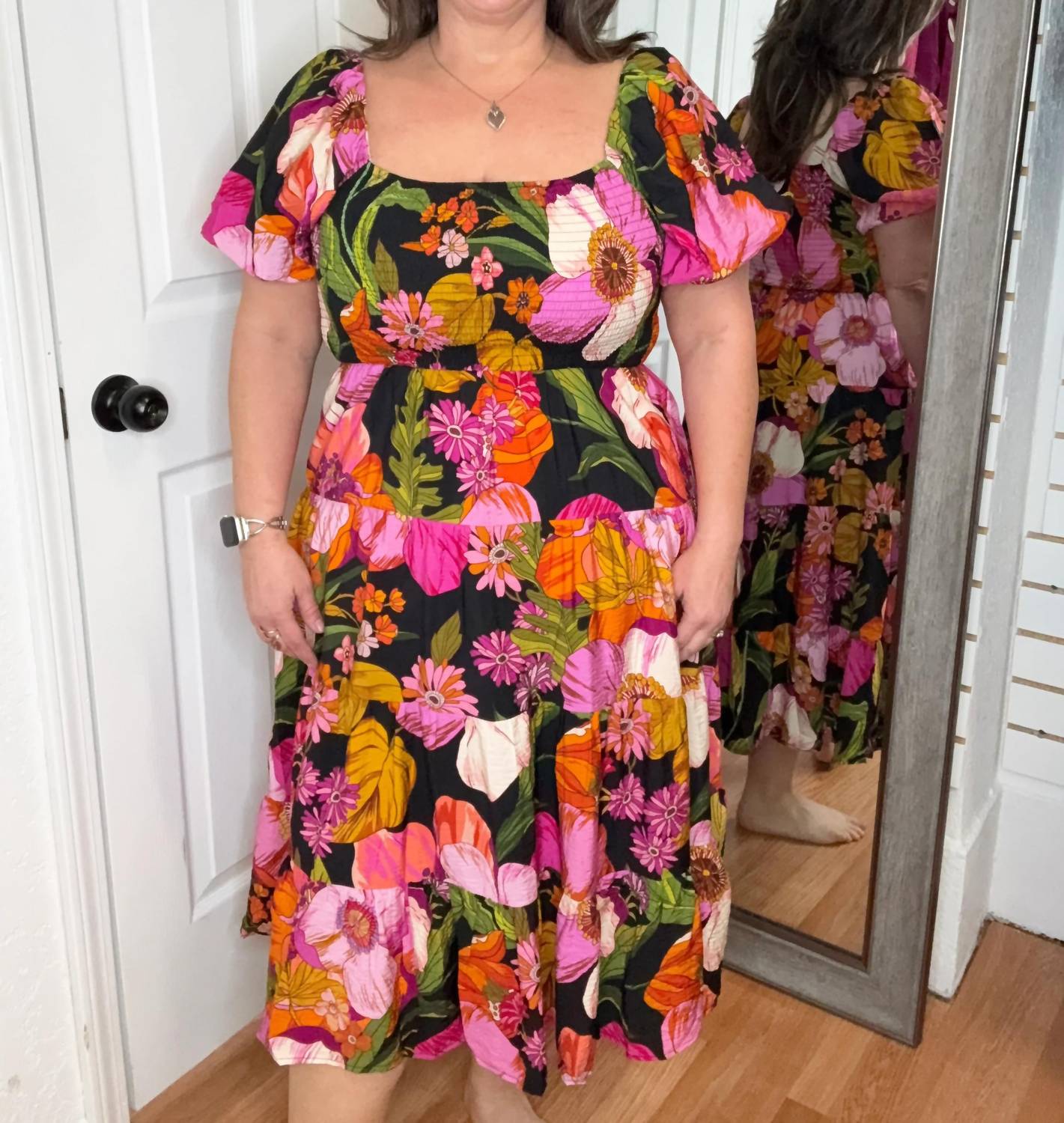 Staccato - Mary Floral Midi Dress