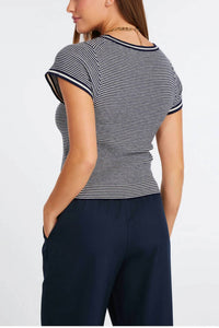 Bishop + Young - Hepburn Short Sleeve Sweater