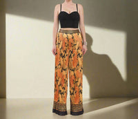 The Sang - Pleated Palazzo Pants