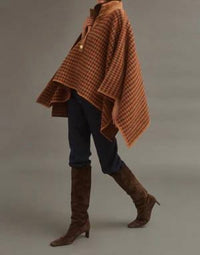 Cara Cara - Pagoda Jacquard Cape
