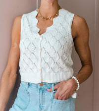 Sage The Label - CONCH SWEATER VEST