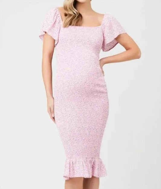 Ripe Maternity - Selma Shirred Dress