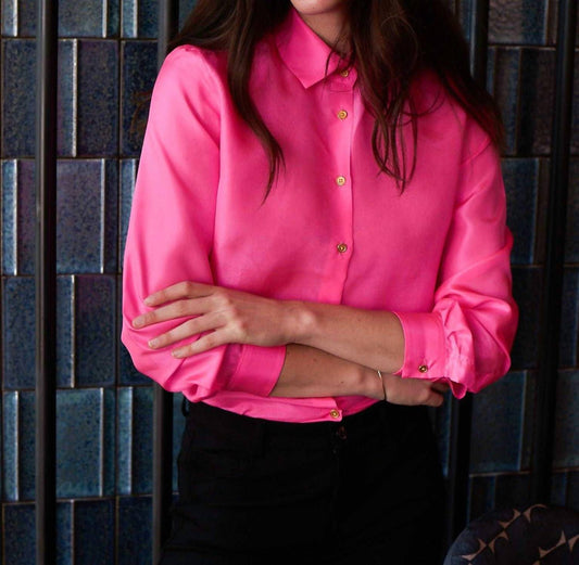 Vilagallo - Neon Silk Shirt