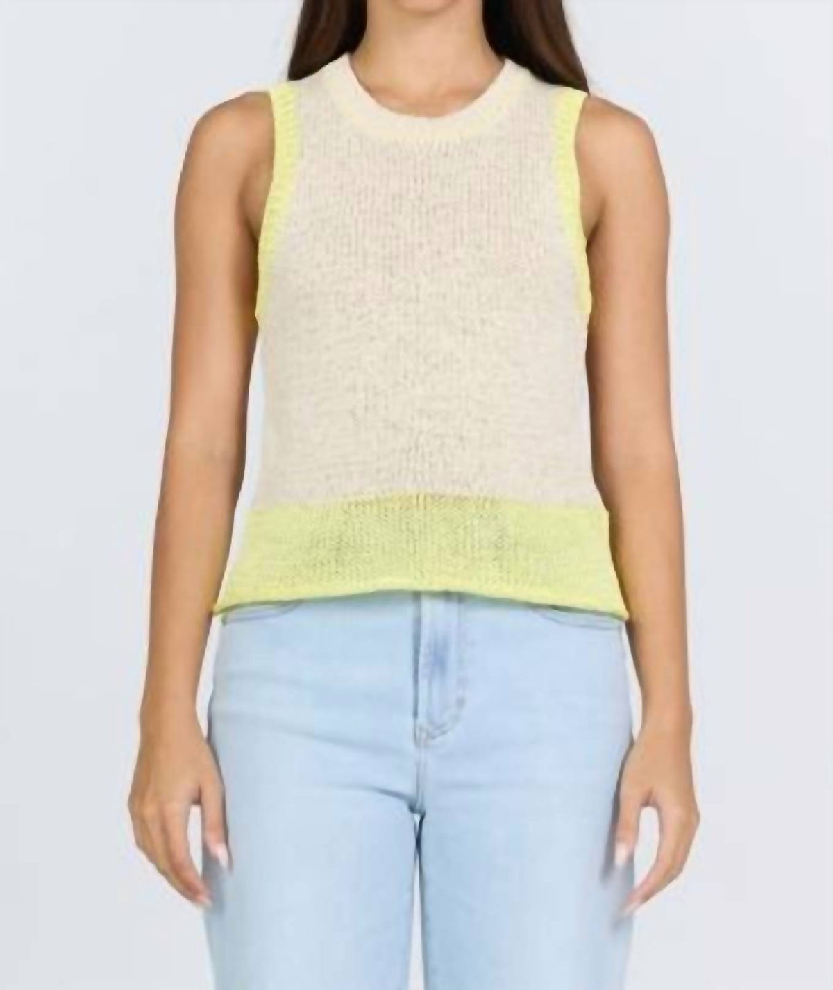 Dear John Denim - Bayla Crewneck Sleeveless Sweater