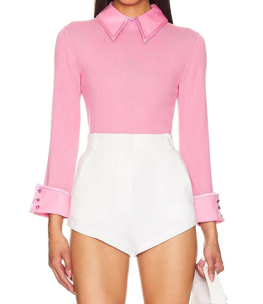 Alice + Olivia - Porla Collared Sweater