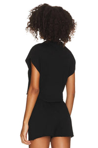 Lanston - Crop Turtleneck Tank