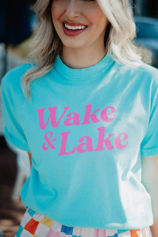 Katydid - Wake And Lake Graphic Cotton Tee
