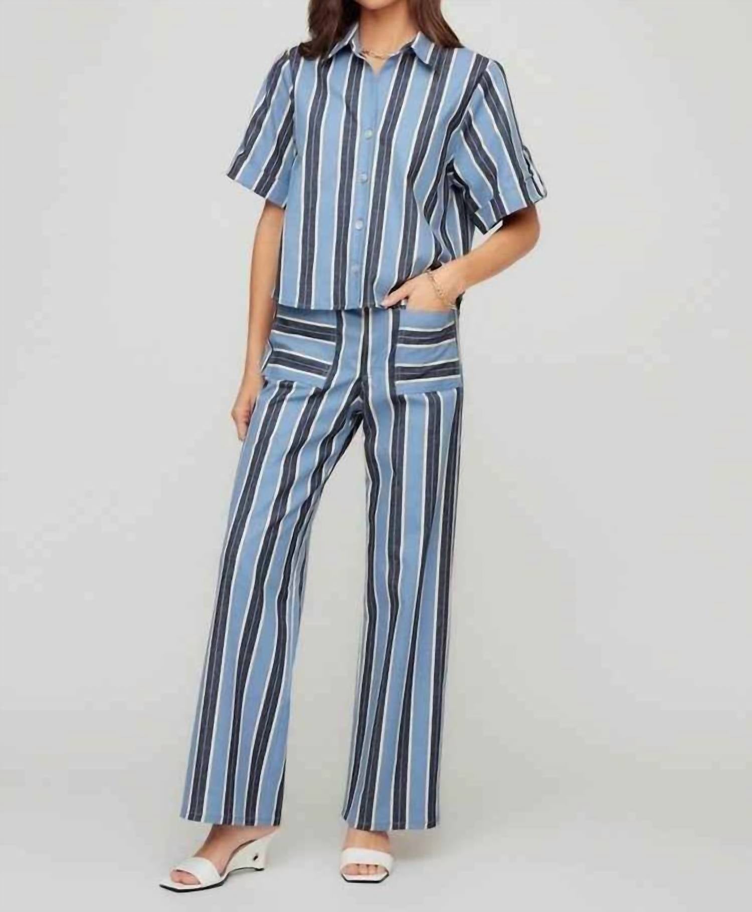 Fifteen Twenty - Kay Cuffed Sleeve Shirt