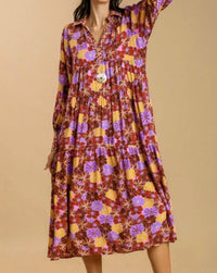 Umgee - Shabby Chic Maxi Dress