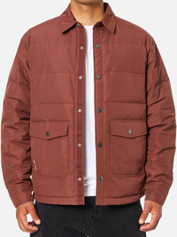 Katin Otg Yukon Puffer Jacket in mahogany - men's jacket