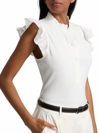 Ramy Brook - Monroe Flutter Sleeve Top