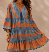 Mystery Resort - Asteria Embroidered Mini Dress