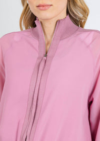 MARELLA Gufo Sporty Georgette Blouson Jacket in hydrangea - women's jacket - view 4