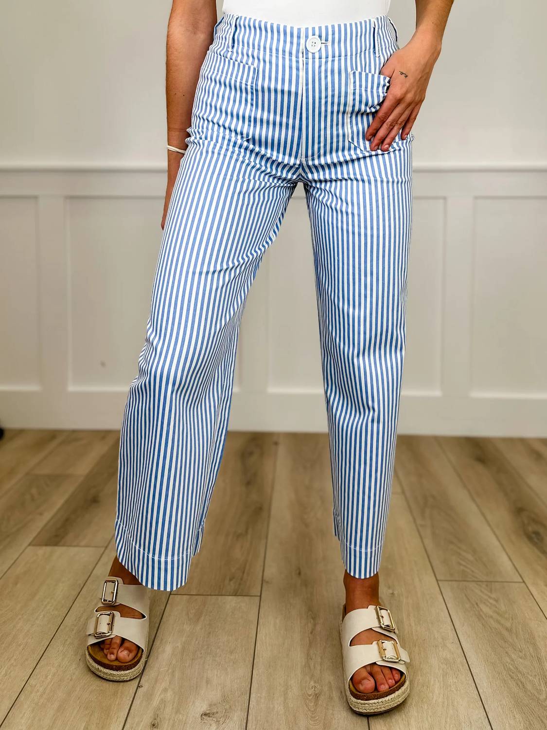Miou Muse - I Remember You High-rise Wide Leg Pants