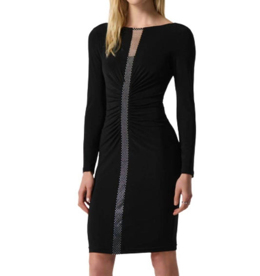 Joseph Ribkoff - Beaded Mesh Dress