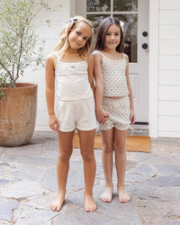 Rylee + Cru - Girl's Pointelle Lounge Set