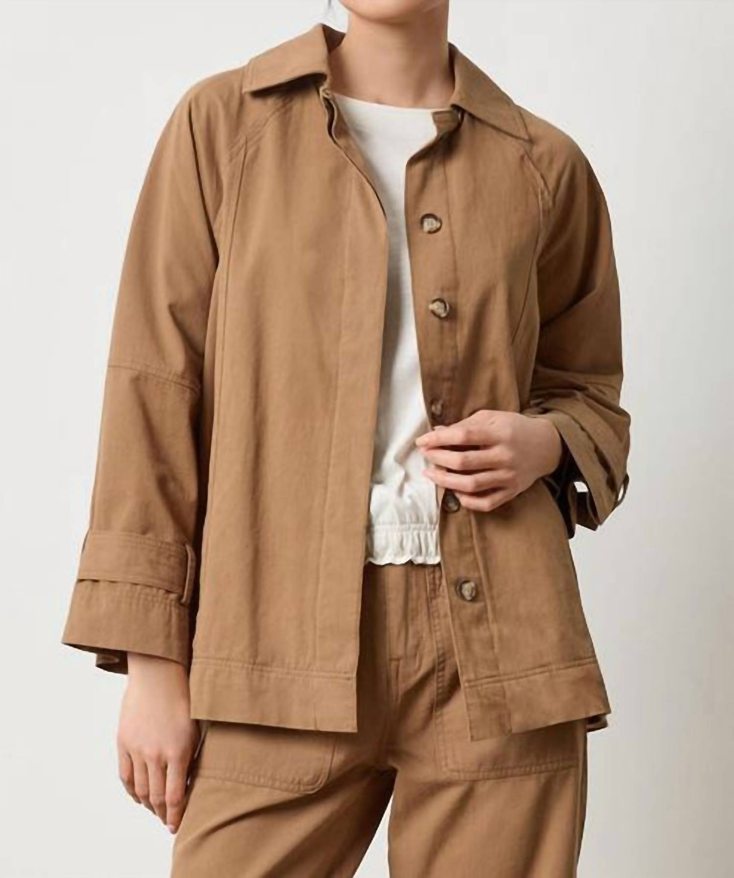 Lilla P - Collared Twill Jacket