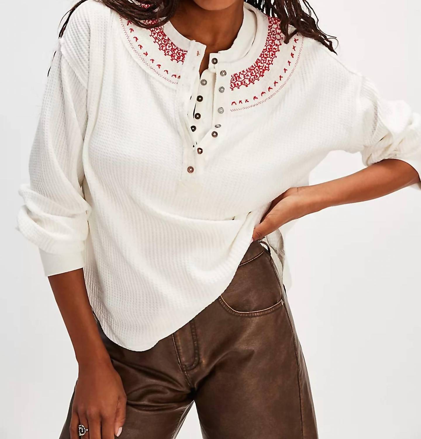Free People - Holly Henley Top