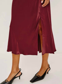 Rails Maya Midi Skirt in garnet red - women's skirt - view 5