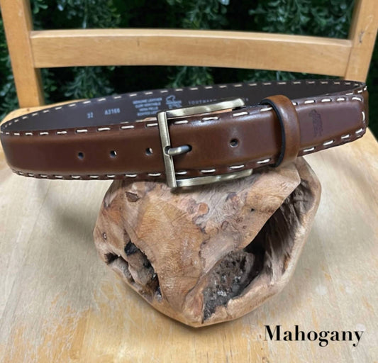 Southern Casanova - Men's Russet Leather Belt