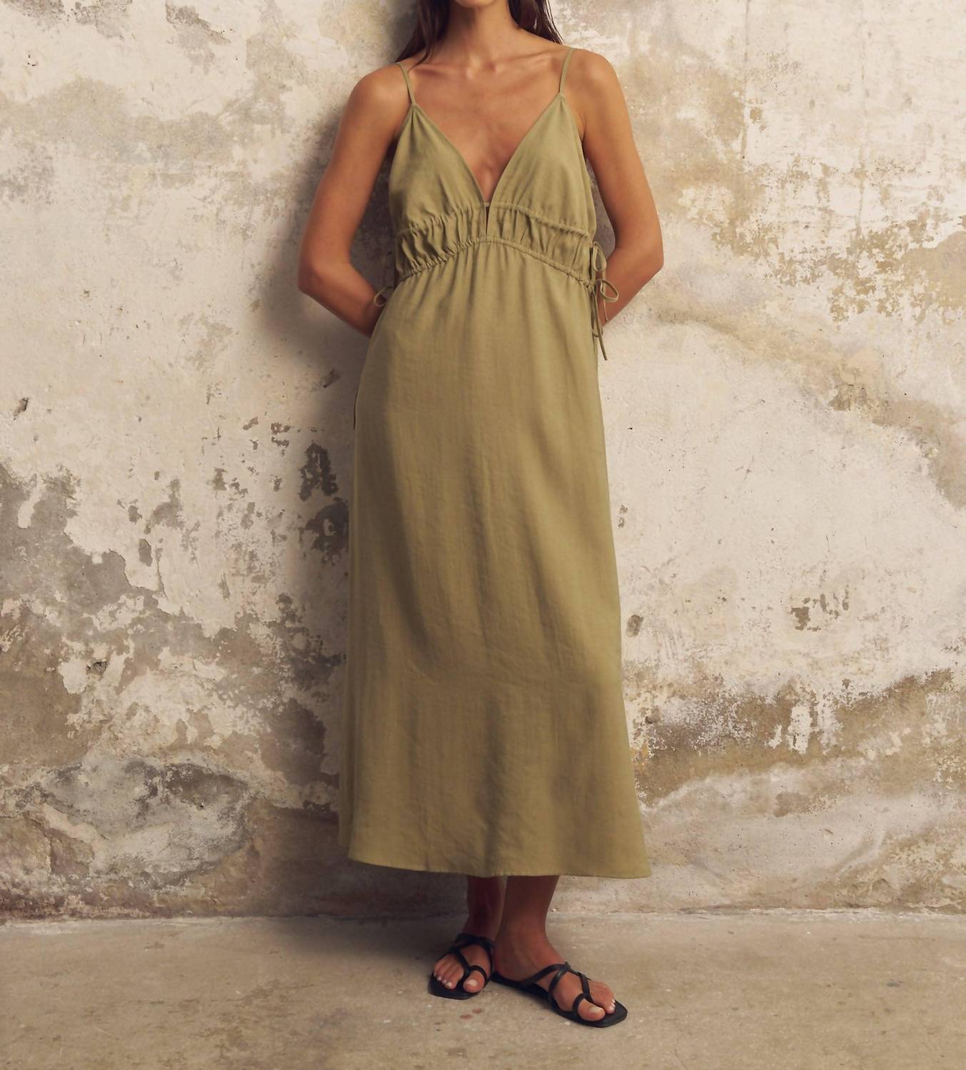 Handloom - Sofia Ties Maxi Dress