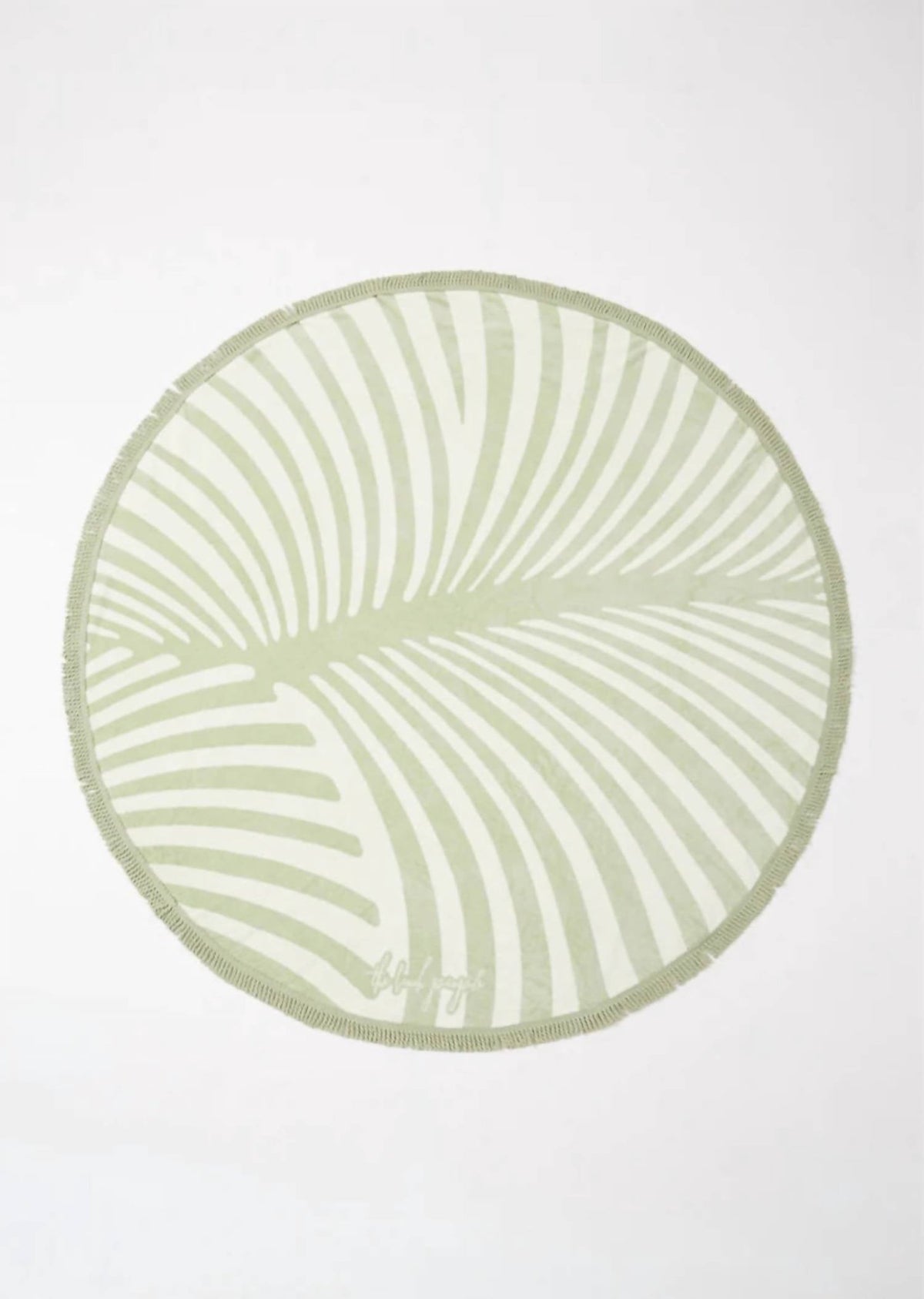 The Beach People - Round Towel