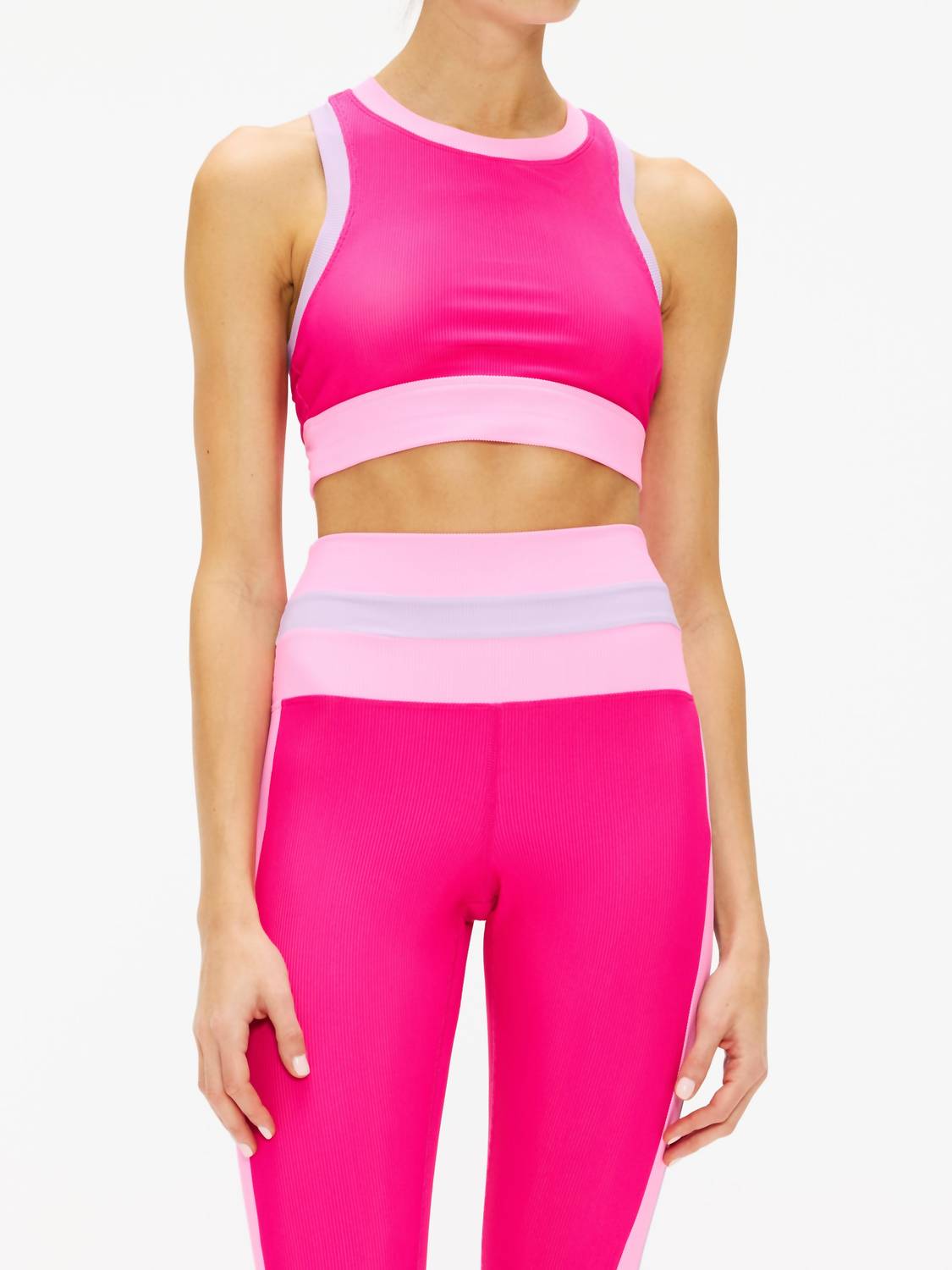 Beach Riot - Gwen Colorblock Ribbed Top - bras - clothing - intimates