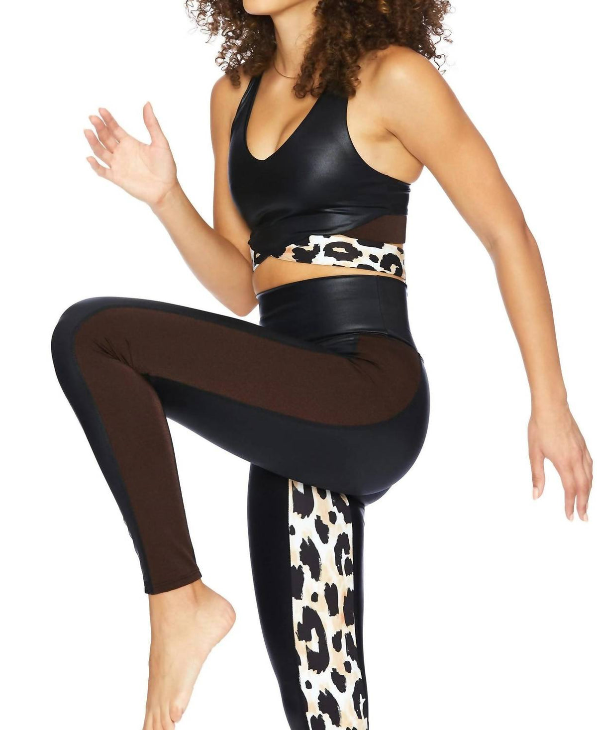 Beach Riot - Maeve Leopard Top