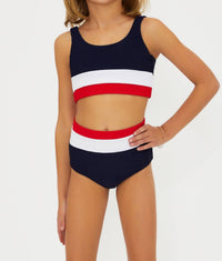 Beach Riot - Tween's Little Mackenzie & Heidi Set - baby - bikinis - blue