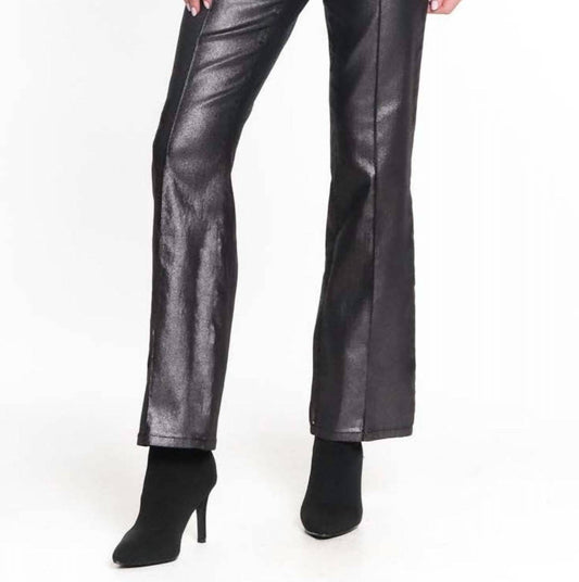 Tru Luxe - Foil Printed Bootcut Jean