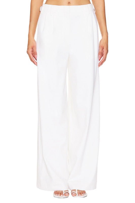 Jonathan Simkhai - Leroy Pleated Wide Leg Pant