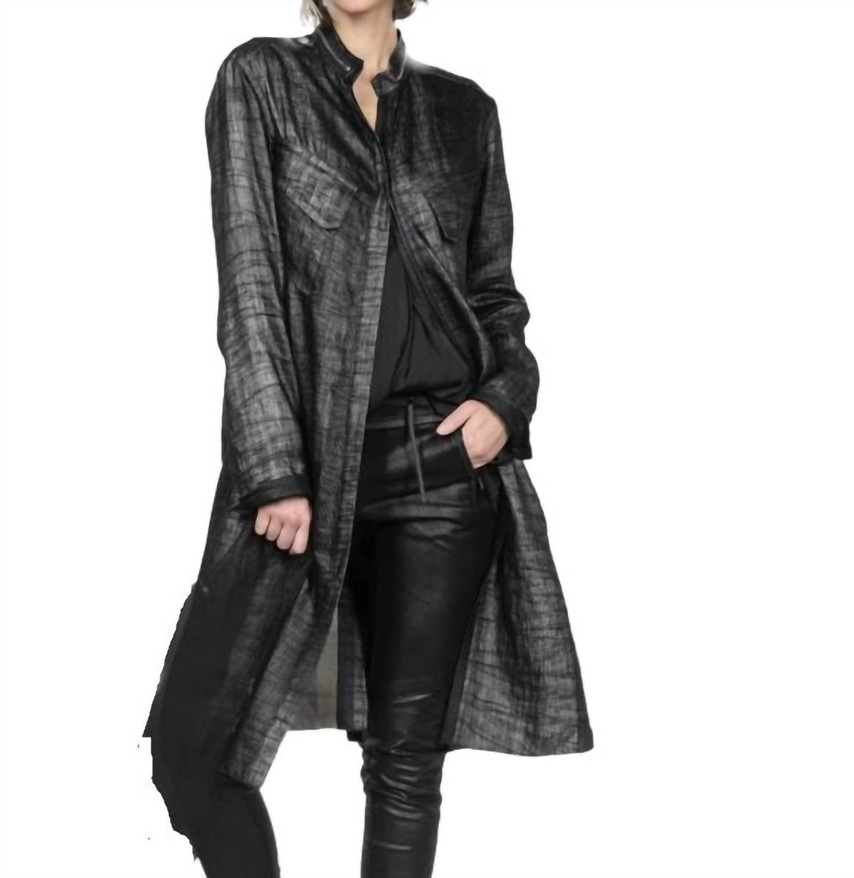 LONG SHIRT LINEN