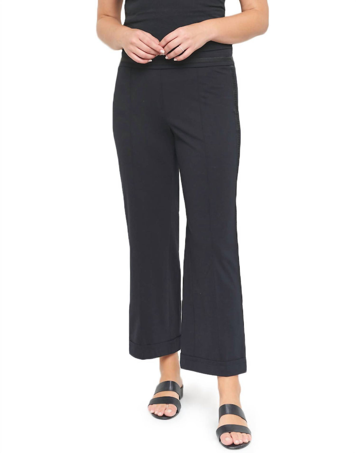 Ponte Cropped Pant