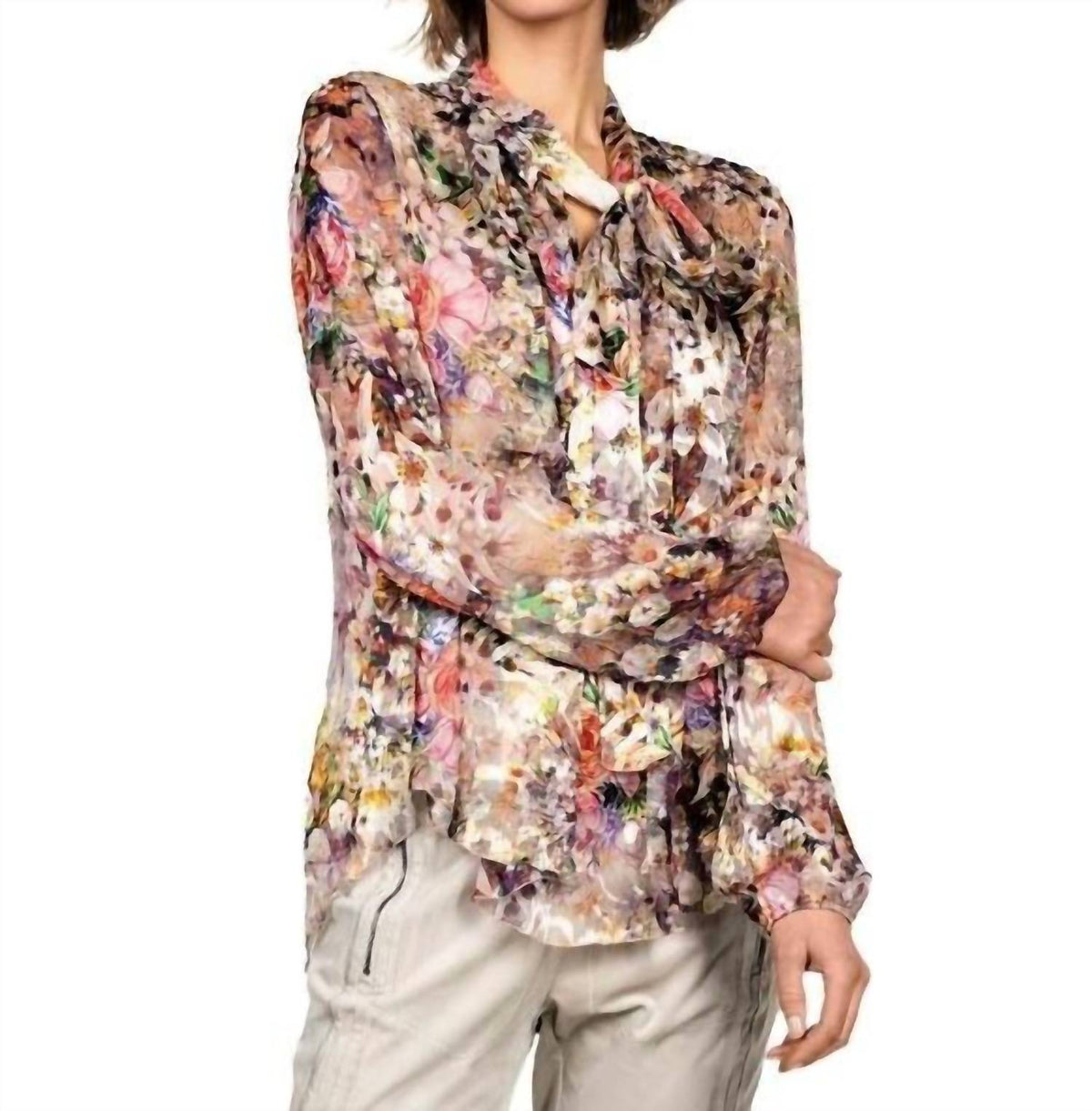 SHADOW ROSE BLOUSE