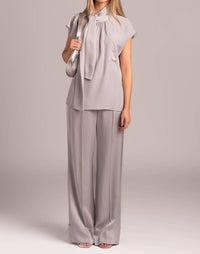 Beatrice .B - Flowy Trouser Pant With Seam