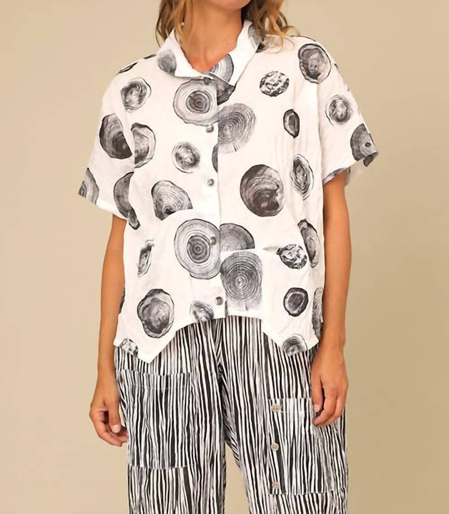 Beau Jours - Colby Shirt - button - down - shirts - clothing - cotton - blend