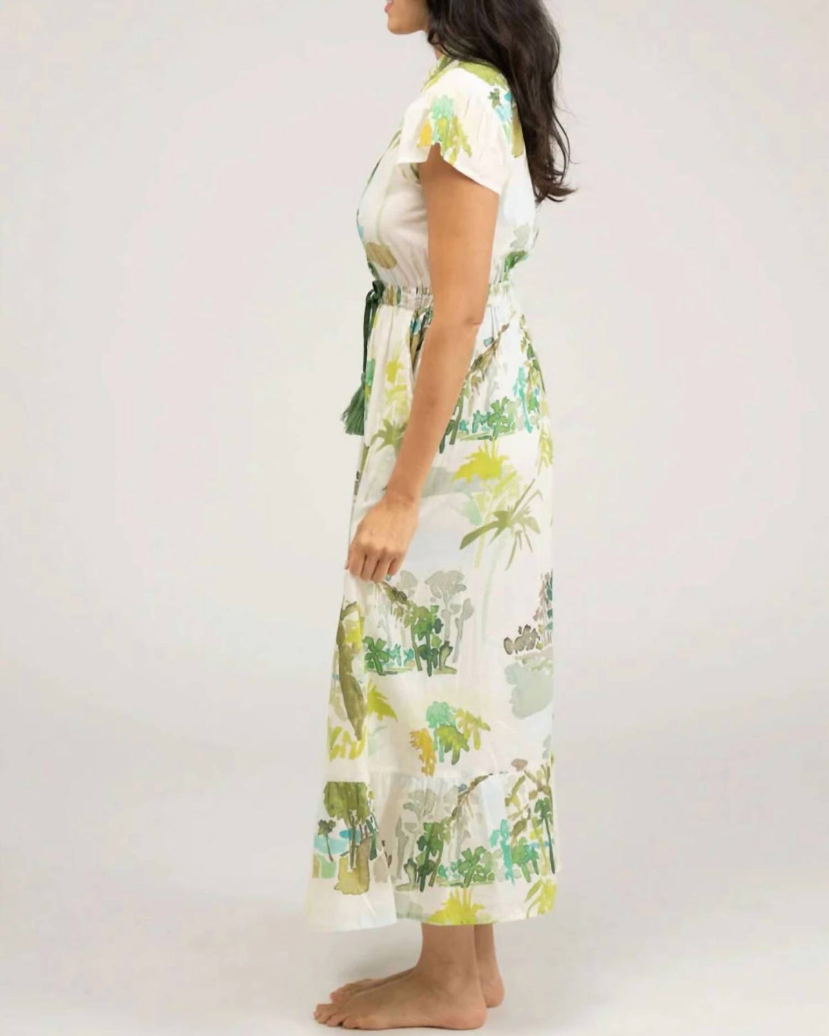 Beau & Ro - Flutter Midi Dress