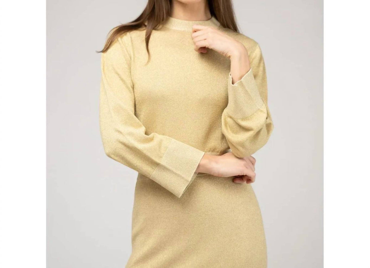 Beau & Ro - Shimmer Crewneck Top