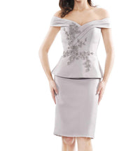 Colors Dress - Satin Cocktail Dress