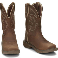 Justin - MEN'S RUSH 11" STEEL TOE WATERPROOF WORK BOOT