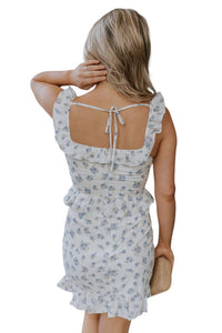 Storia - Emerson Floral Ruffle Mini Dress