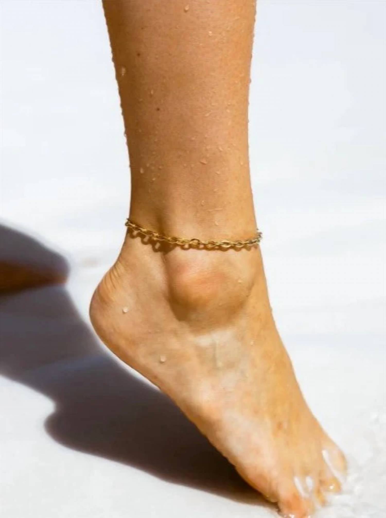 Alchemy & Co - Women's Neon Moon Anklet