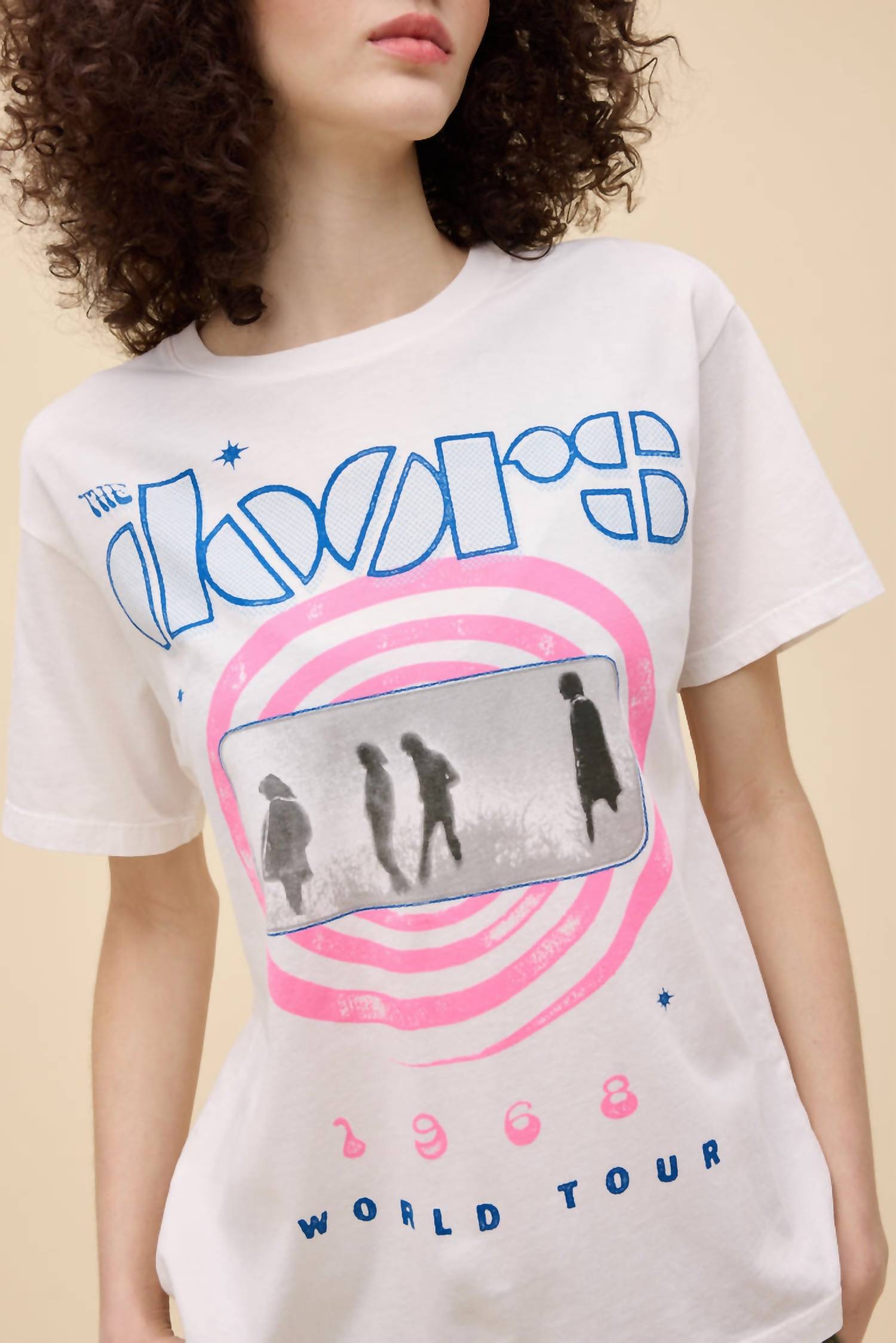 Daydreamer - The Doors 1968 World Tour Boyfriend Tee
