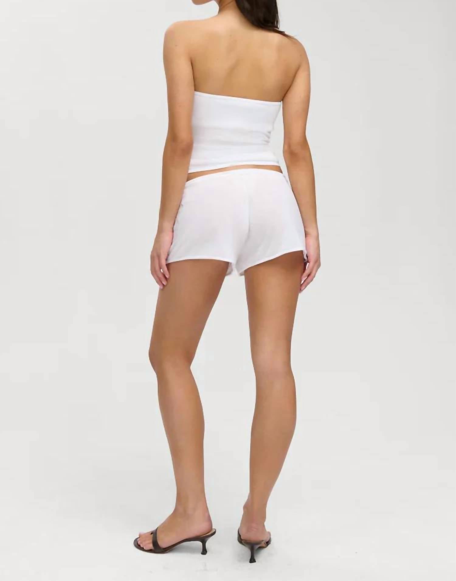 Frankies Bikinis - Sophie Knit Mini Shorts