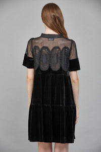 Fate - Velvet Mini Dress