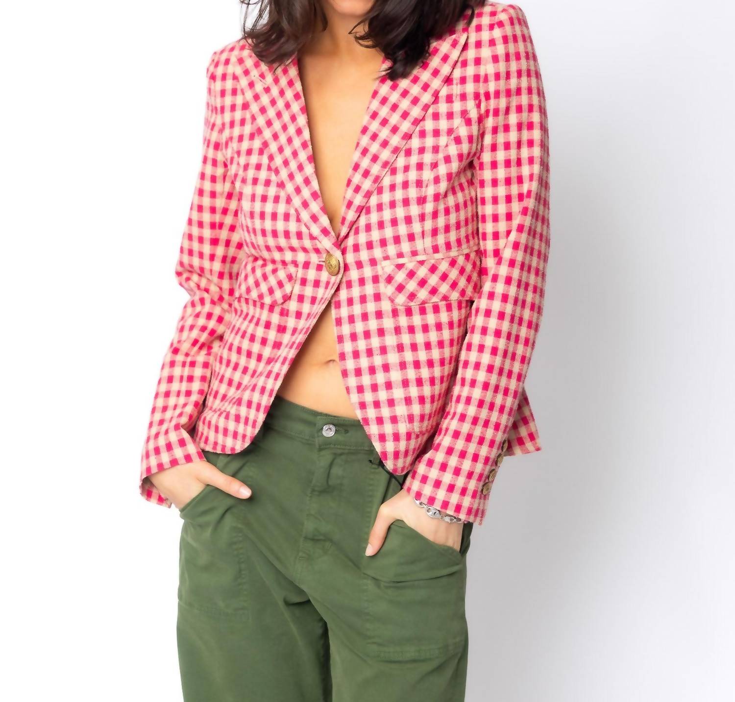 Smythe - Patch Pocket One Button Blazer