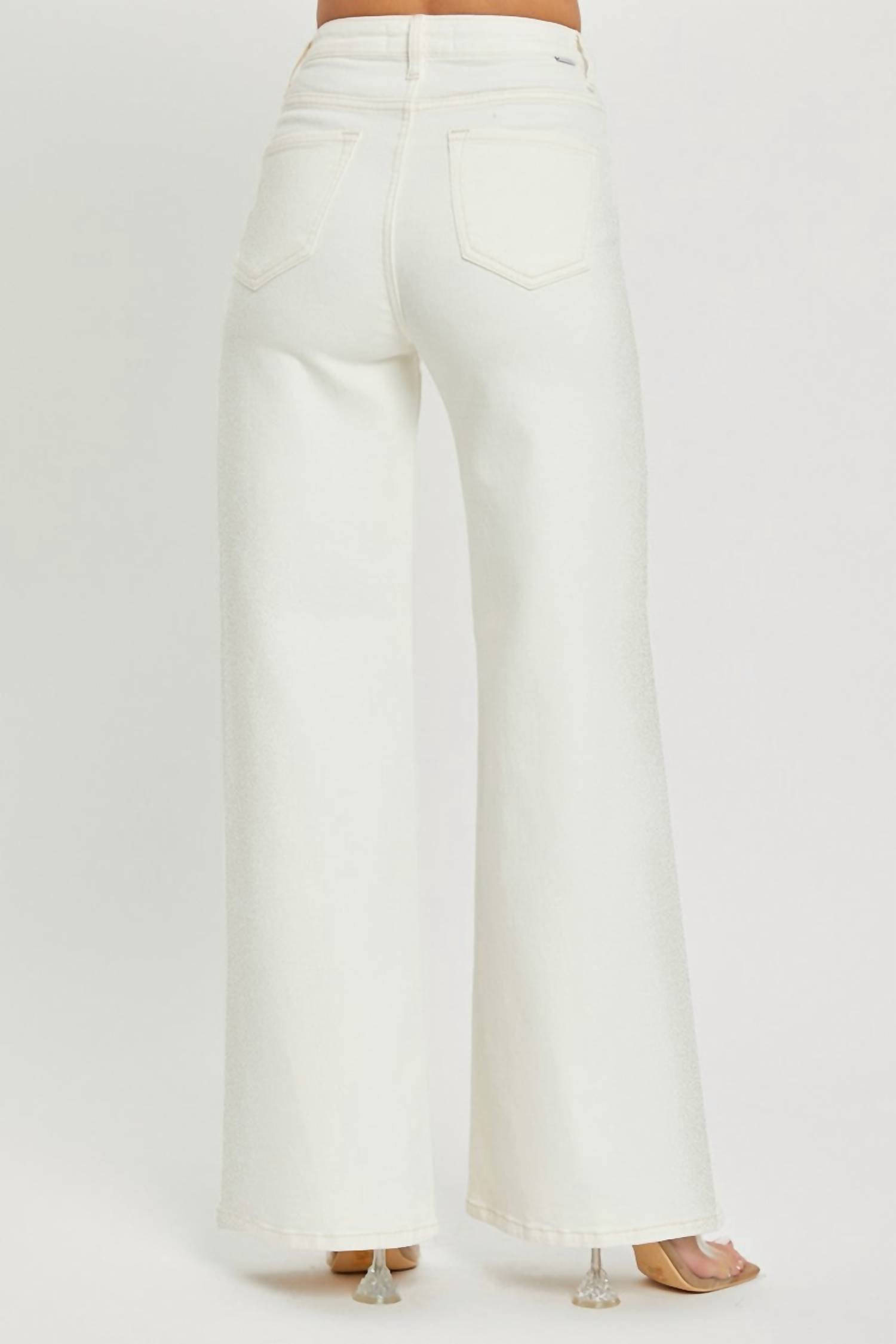Risen - Grant High Rise Wide Leg Jeans
