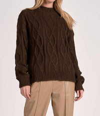 Elan - Cocoa Knit Sweater